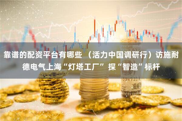 靠谱的配资平台有哪些 （活力中国调研行）访施耐德电气上海“灯塔工厂” 探“智造”标杆